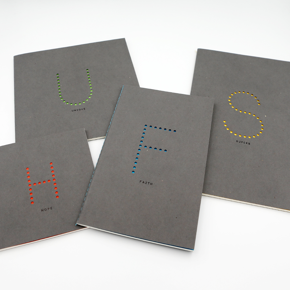 [휴인] HUFS 이니셜노트 4권 1세트 (타공)