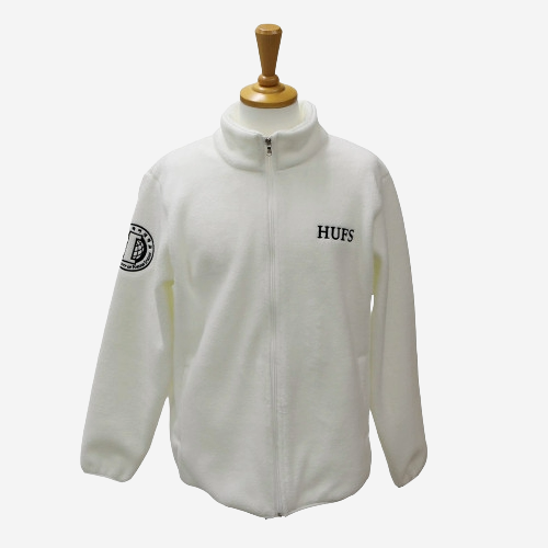 (신상품) 외대 플리스 자켓(후리스/화이트)